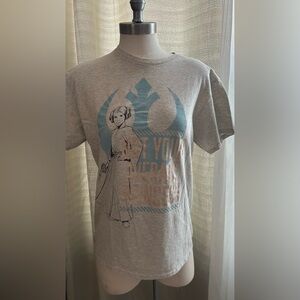 Medium Star Wars Princess Leia Short Sleeve T-Shirt Science Fiction Franchise